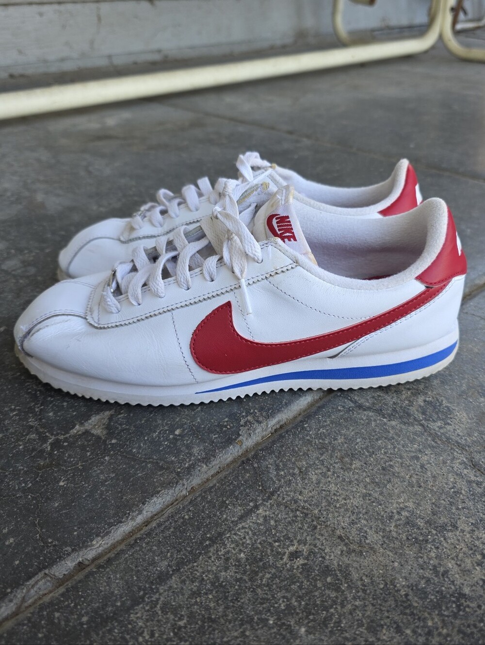 Nike Cortez Forresr Gump White Red Blue